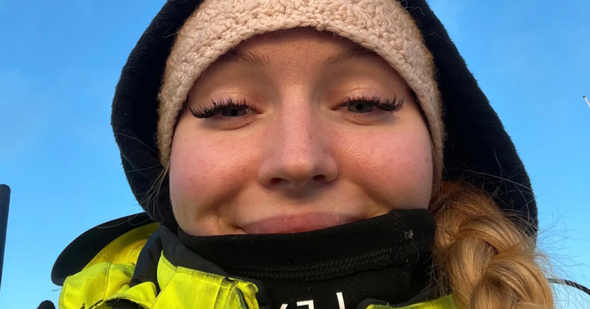 Nærbilde av Therese Samdahl