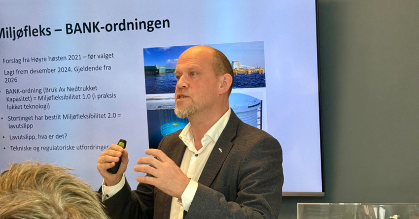 Krister Hoaas fra Sjømat Norge