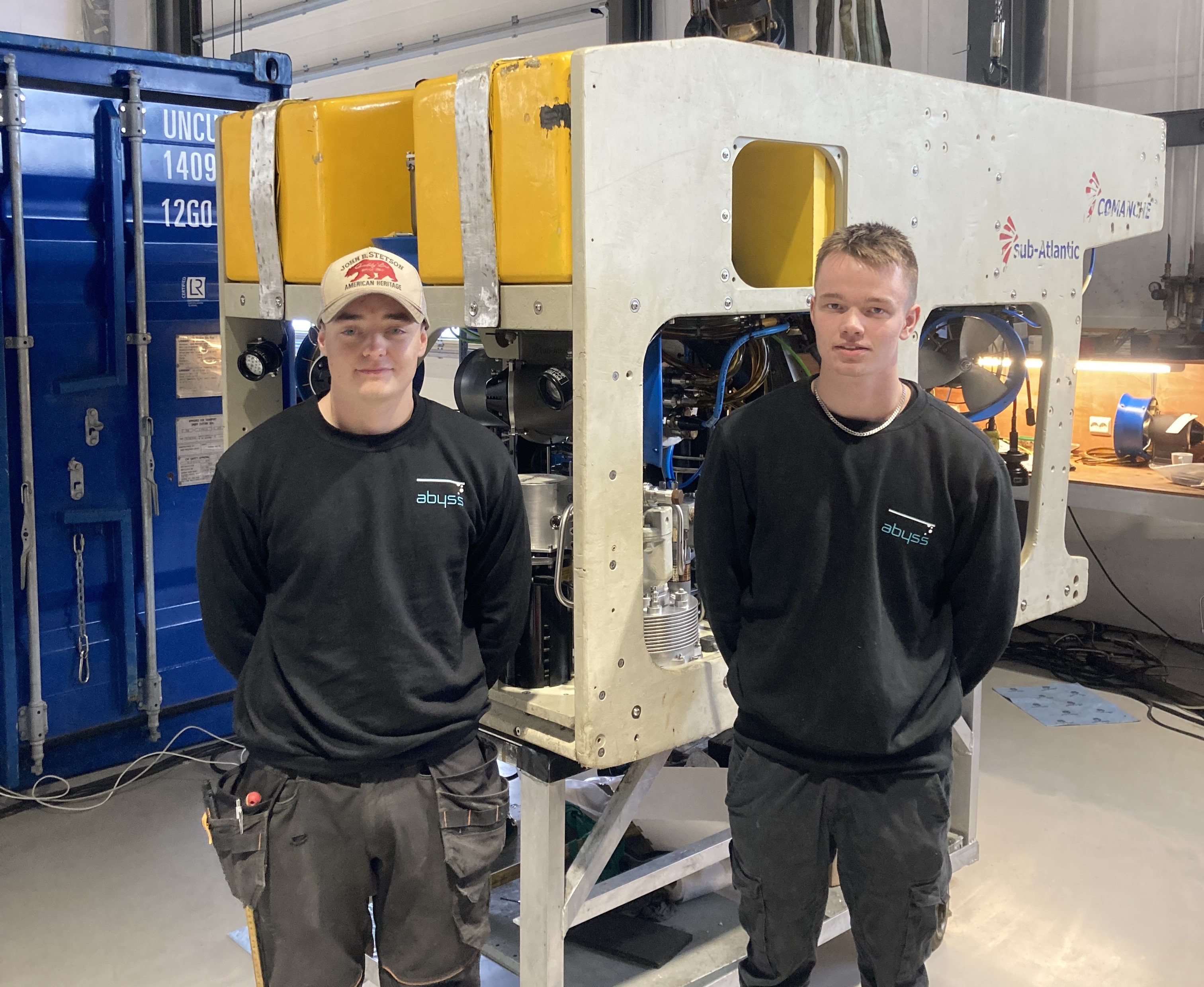 Abyss utdannet fylkets første fagarbeidere som 'FU-operatør'